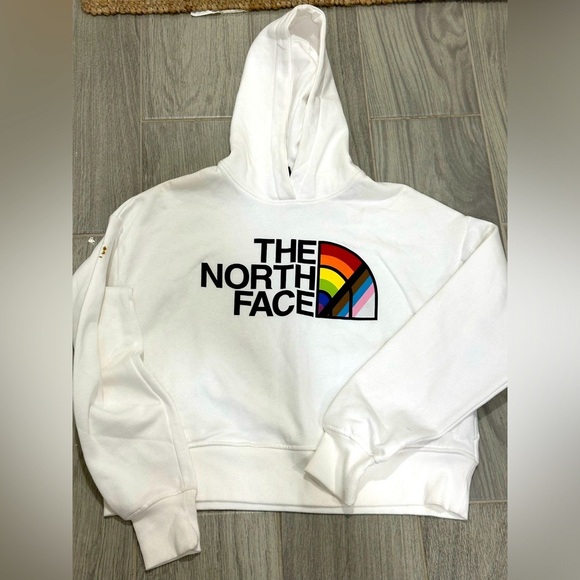 The North Face White Hoodie Size S - Picture 1 of 3